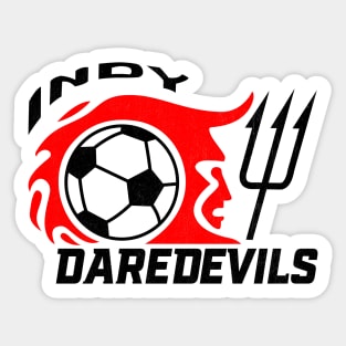Defunct Indy Daredevils Soccer 1978 Sticker